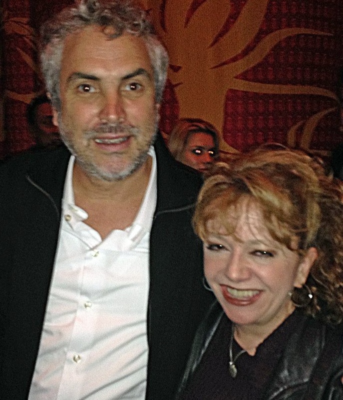 With Alfonso Cuaron I worked with on A Little Princess.