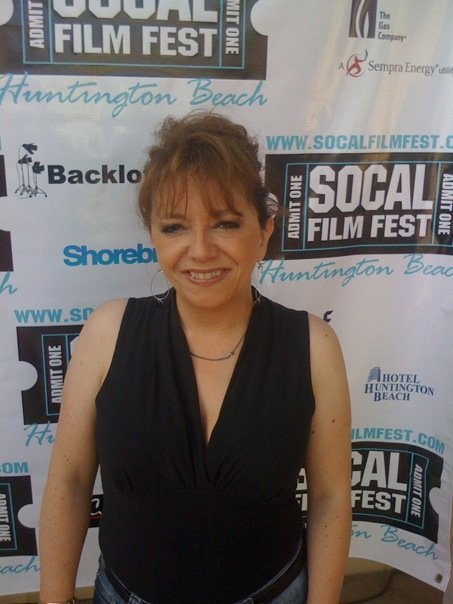 On the red carpet at So Cal Film Festival.