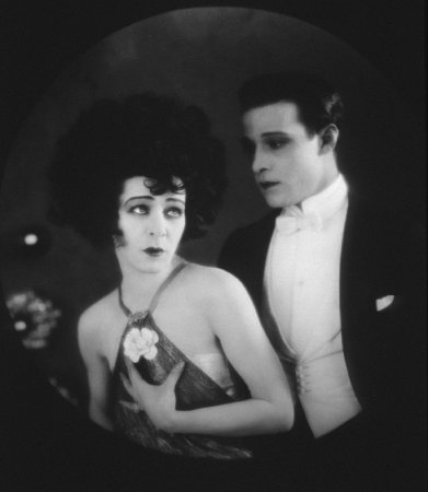 Alla Nazimova, Rudolph Valentino Film Set Camille (1921) 0012027