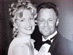Tommy Hinkley and wife, actress Tracey Needham