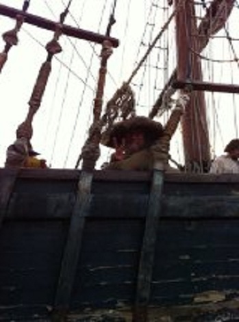 Pirate James Riley in the Grand Caymen
