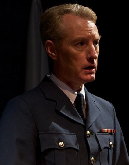 William Neenan as Nato Spokesman in Rod Dickinson's 'Closed Circuit'