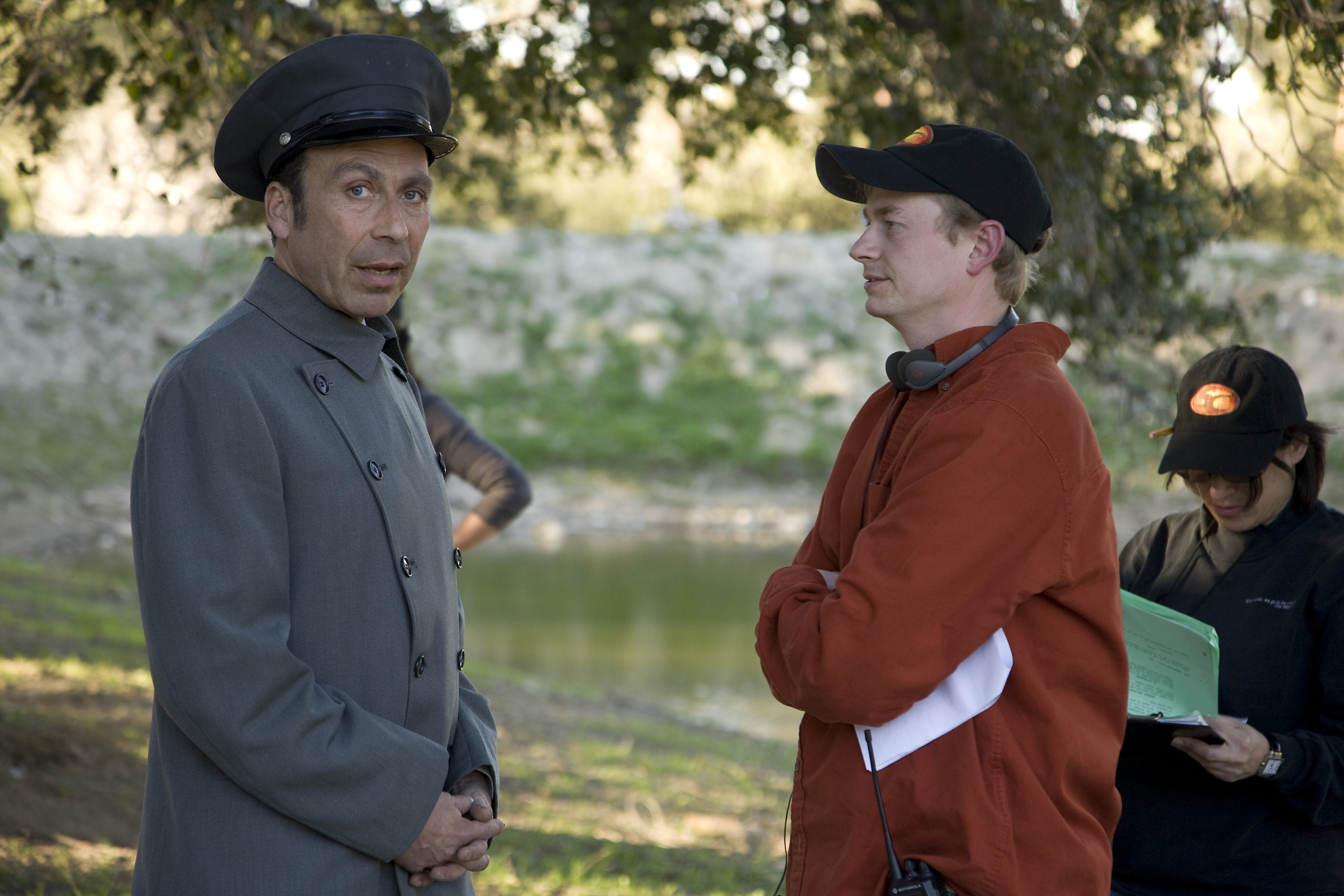 Taylor Negron and Ray Griggs in Super Capers: The Origins of Ed and the Missing Bullion (2009)