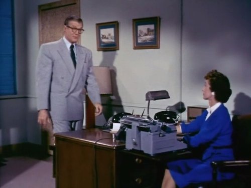 Still of George Reeves and Noel Neill in Adventures of Superman (1952)