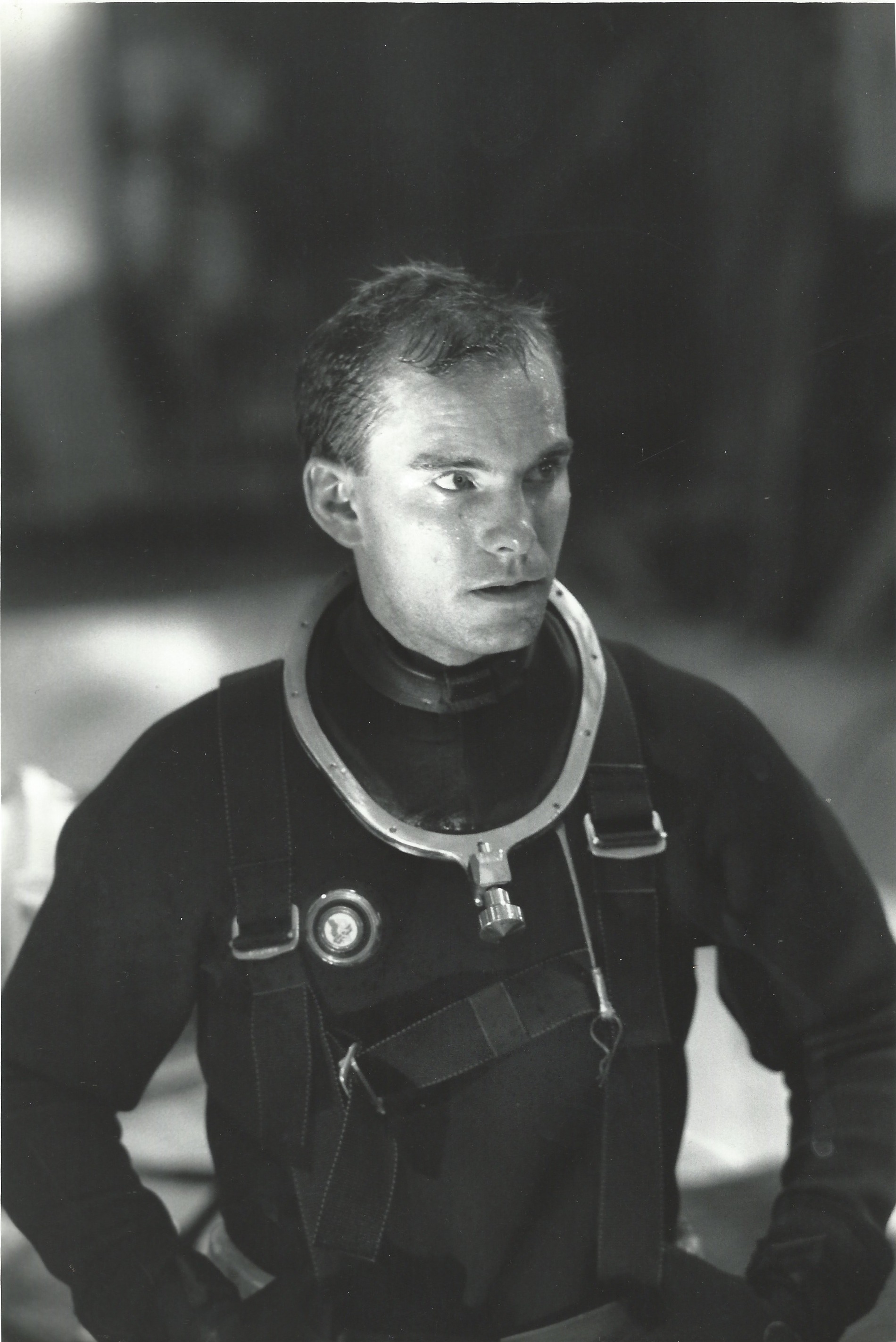 ADAM NELSON AS NAVY SEAL ENSIGN MONK IN THE ABYSS