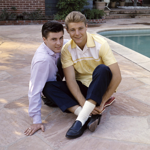 Ricky and David Nelson circa 1960