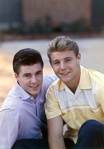 Ricky and David Nelson circa 1960