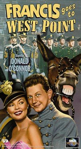Lori Nelson and Donald O'Connor in Francis Goes to West Point (1952)