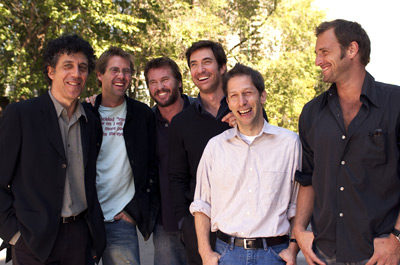 Val Kilmer, Dylan McDermott, Eric Bogosian, James Cox, Josh Lucas and Tim Blake Nelson at event of Wonderland (2003)