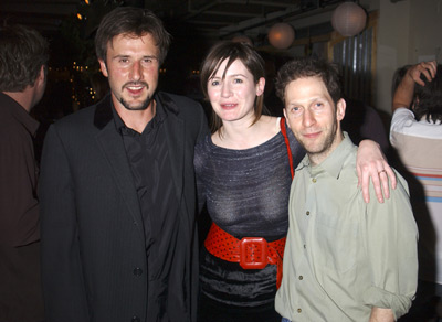 David Arquette, Emily Mortimer and Tim Blake Nelson at event of A Foreign Affair (2003)