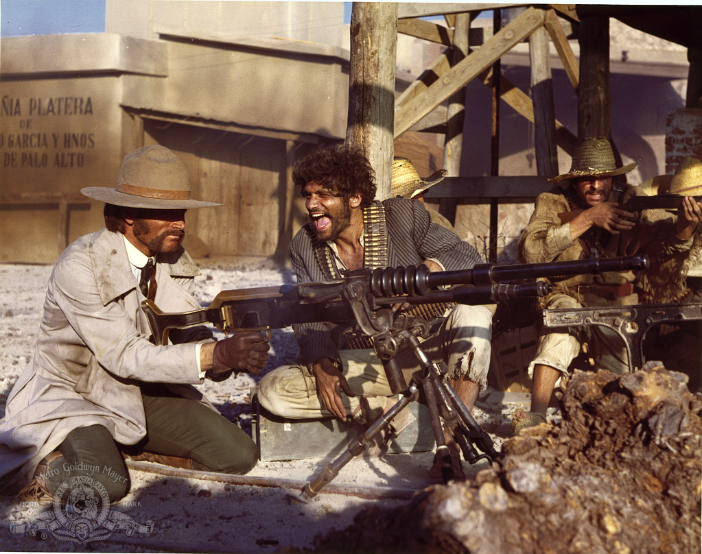 Still of Tony Musante and Franco Nero in Il mercenario (1968)