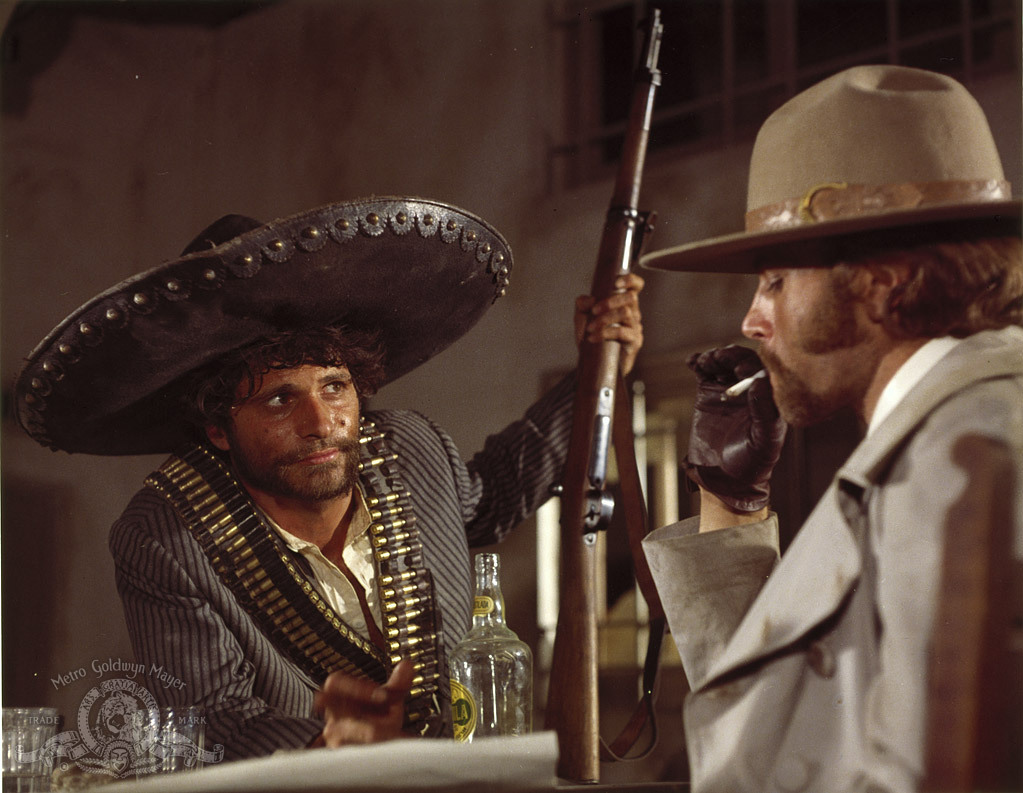 Still of Tony Musante and Franco Nero in Il mercenario (1968)