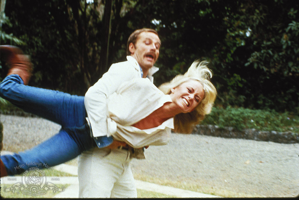 Still of Susan George and Franco Nero in Enter the Ninja (1981)
