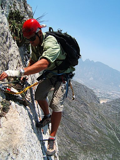 TV Series - American Xplorer. Keith Neubert climbs an extreme route in Central America.