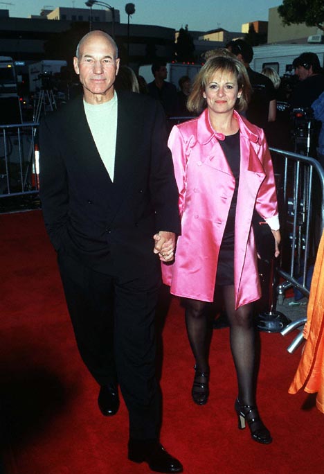 Patrick Stewart and Wendy Neuss at event of Mission: Impossible (1996)