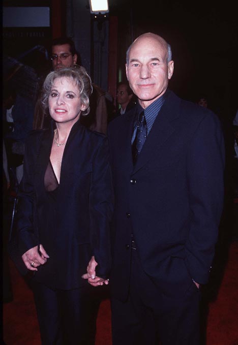 Patrick Stewart and Wendy Neuss at event of Star Trek: First Contact (1996)