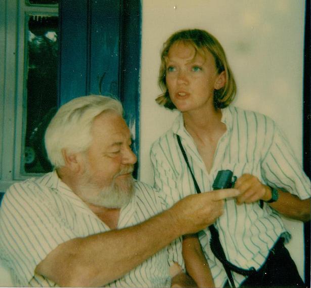 Gerald Durrell with Sophie Neville