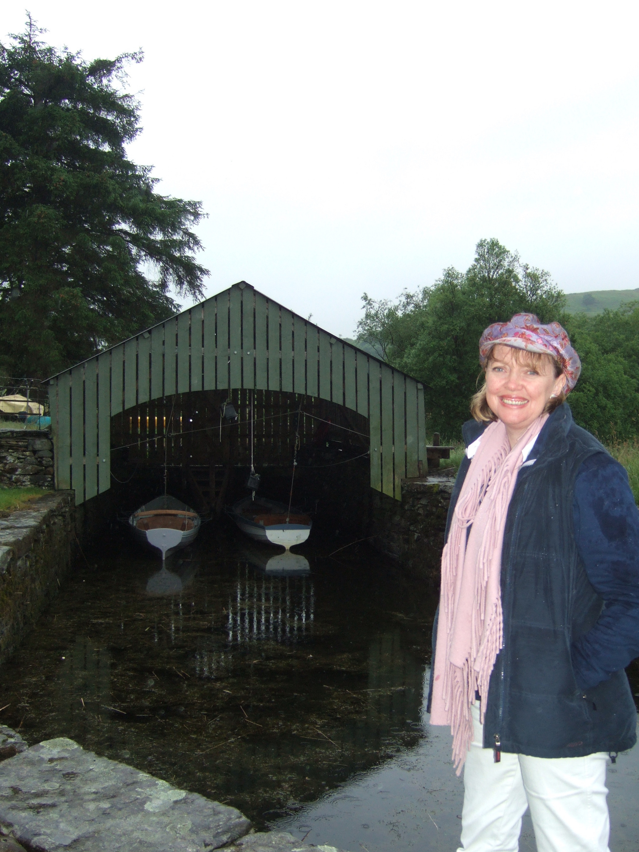 Sophie Neville, author of the filmography 'The making of Swallows & Amazons' visiting locations in the English Lake District