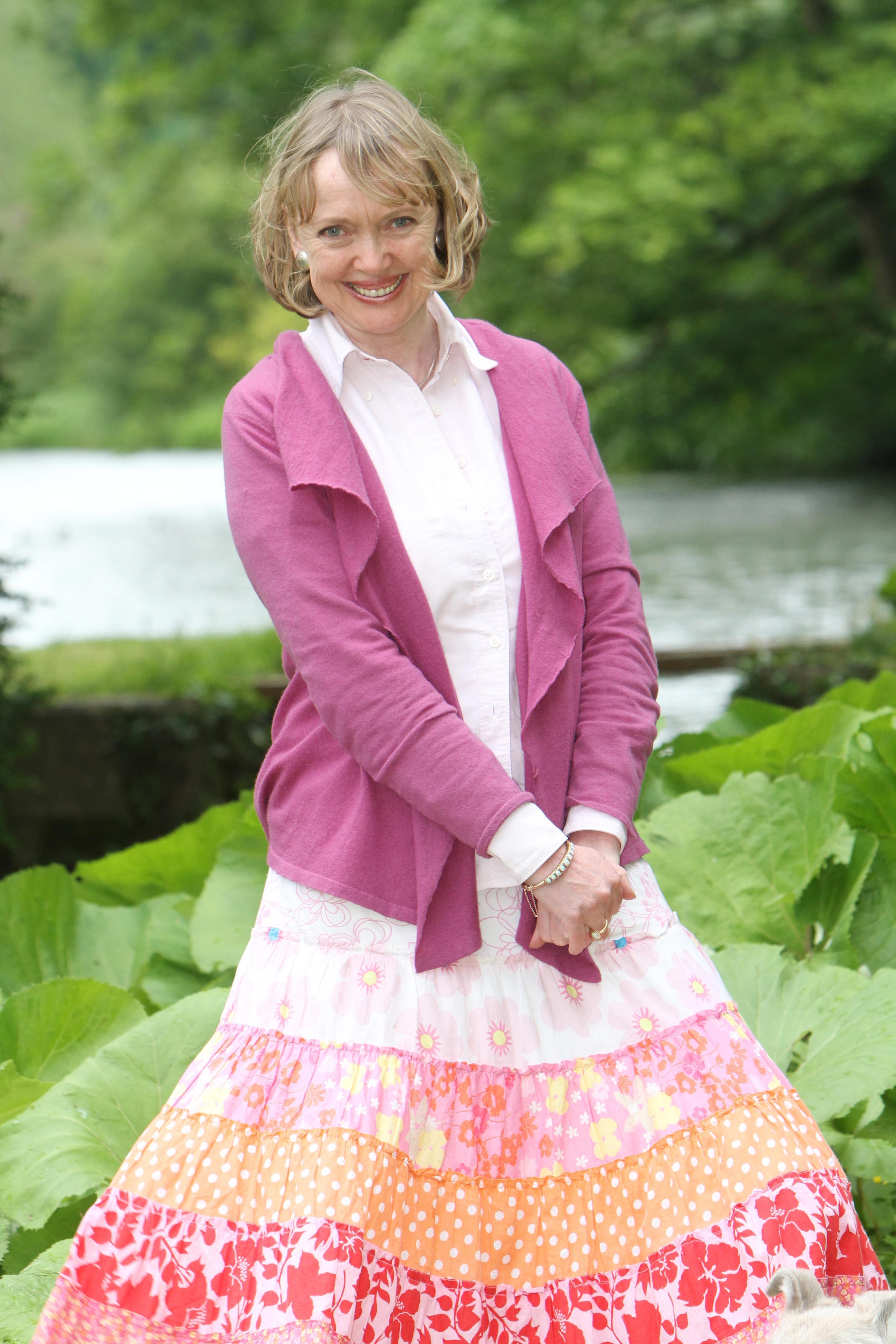 Writer Sophie Neville at home in the Cotswolds