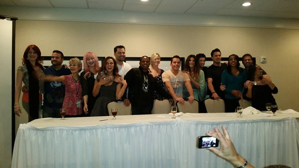 2014 Rangerstop Convention Orlando, FL with The Power Rangers and Samantha Newark 