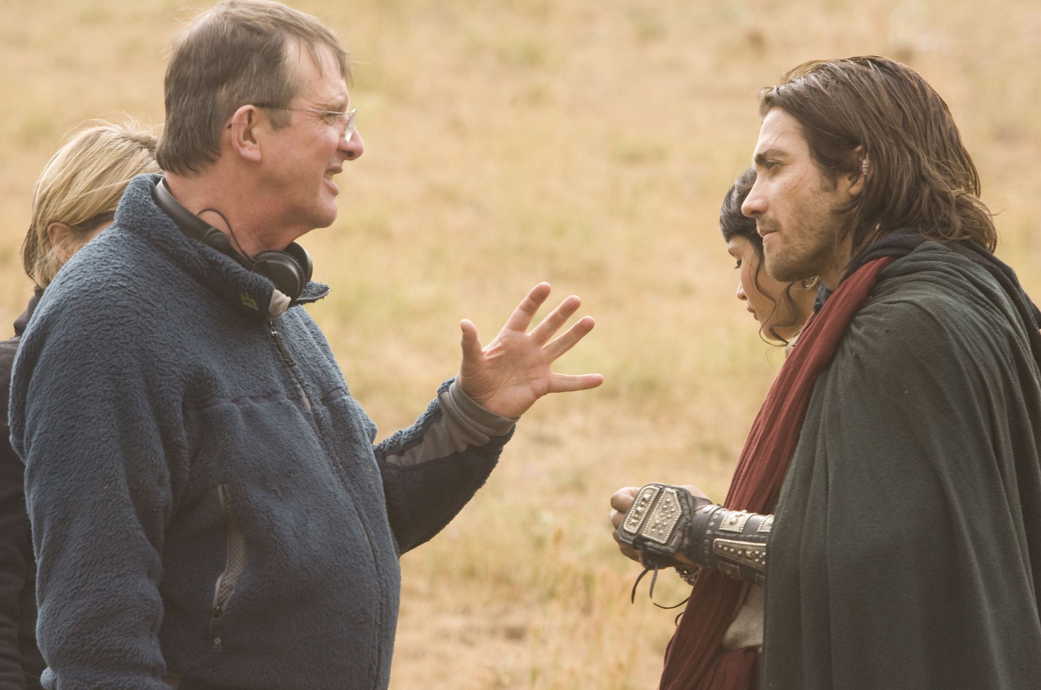 Still of Mike Newell, Jake Gyllenhaal and Gemma Arterton in Persijos princas: laiko smiltys (2010)