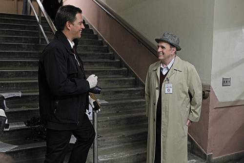 Still of Bob Newhart and Michael Weatherly in NCIS: Naval Criminal Investigative Service (2003)
