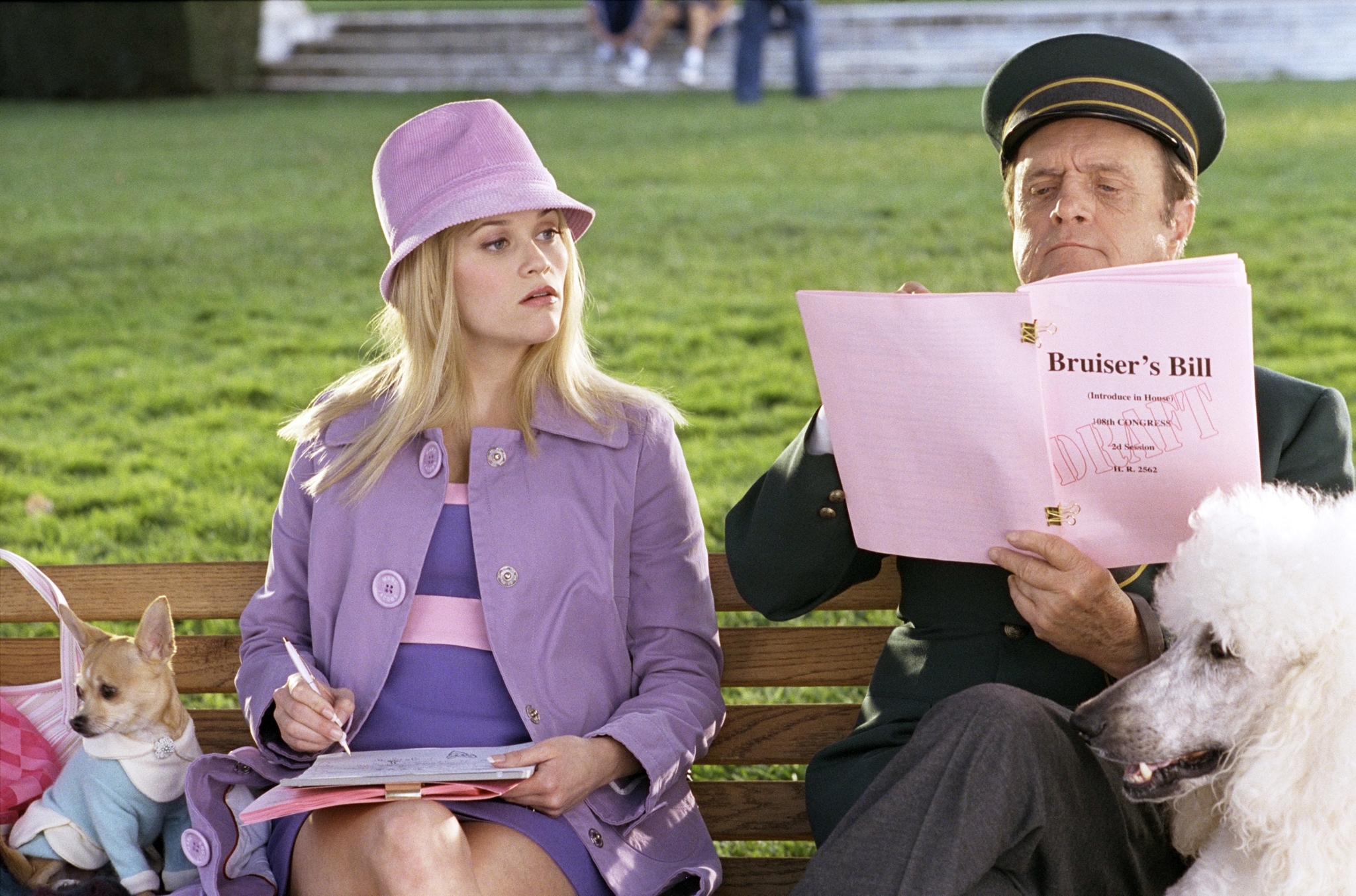 Still of Reese Witherspoon and Bob Newhart in Legally Blonde 2: Red, White & Blonde (2003)