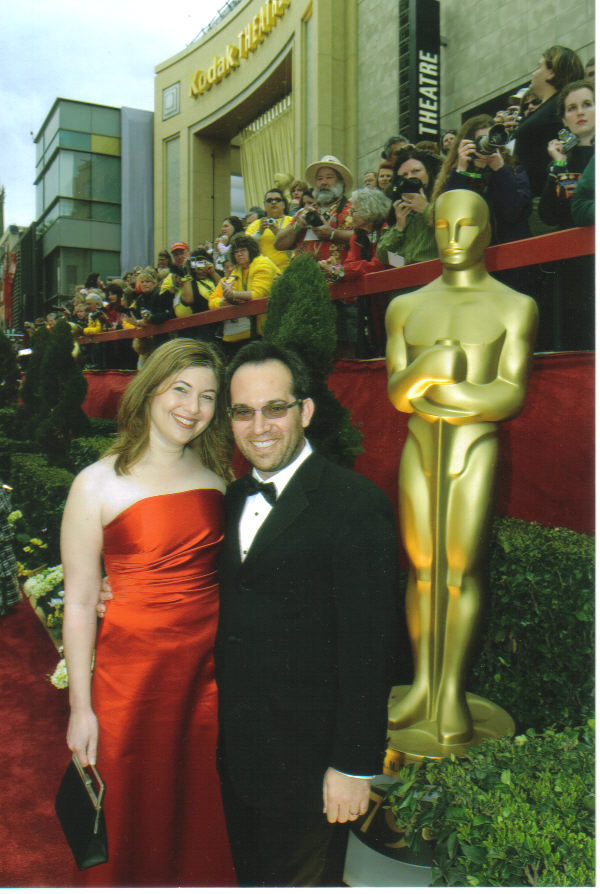 Red Carpet 2007, Jamison Newlander and his wife, actress Hanny Landau