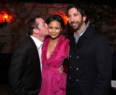 David Schwimmer, Thandie Newton and Simon Pegg