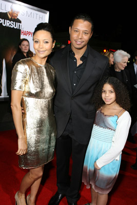 Terrence Howard and Thandie Newton at event of The Pursuit of Happyness (2006)