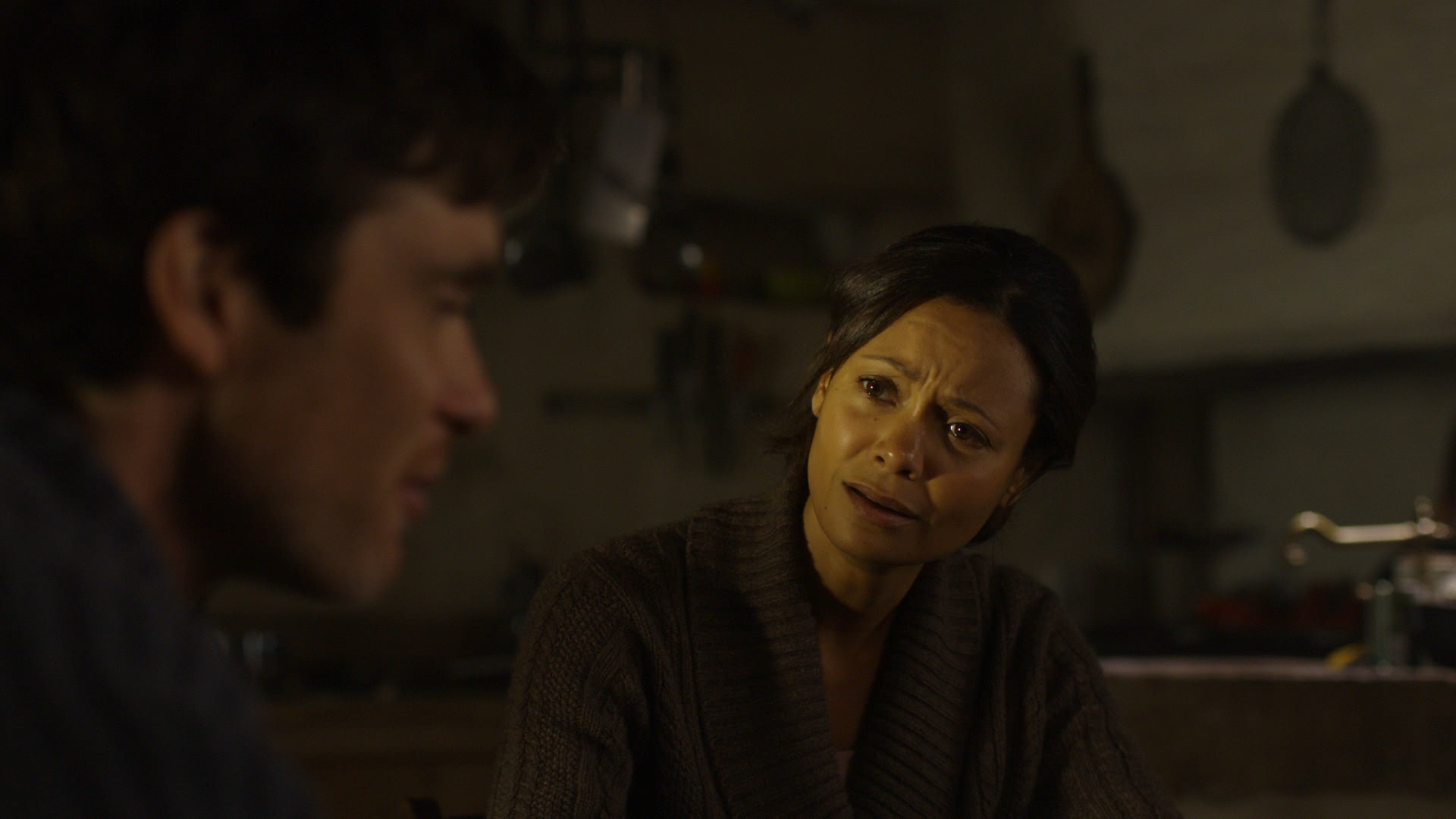 Still of Cillian Murphy and Thandie Newton in Pasitraukimas (2011)