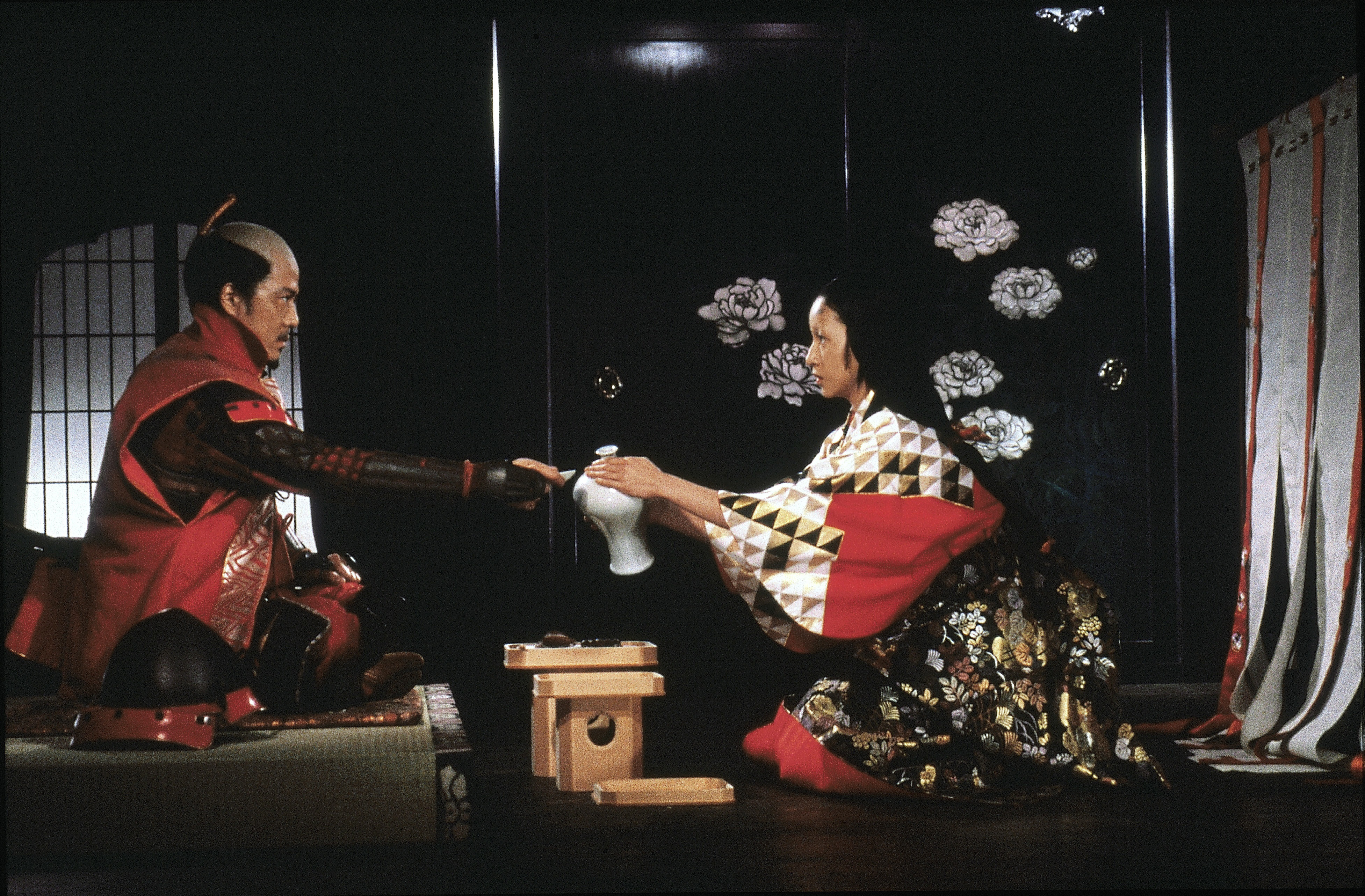 Still of Jinpachi Nezu and Mieko Harada in Ran (1985)