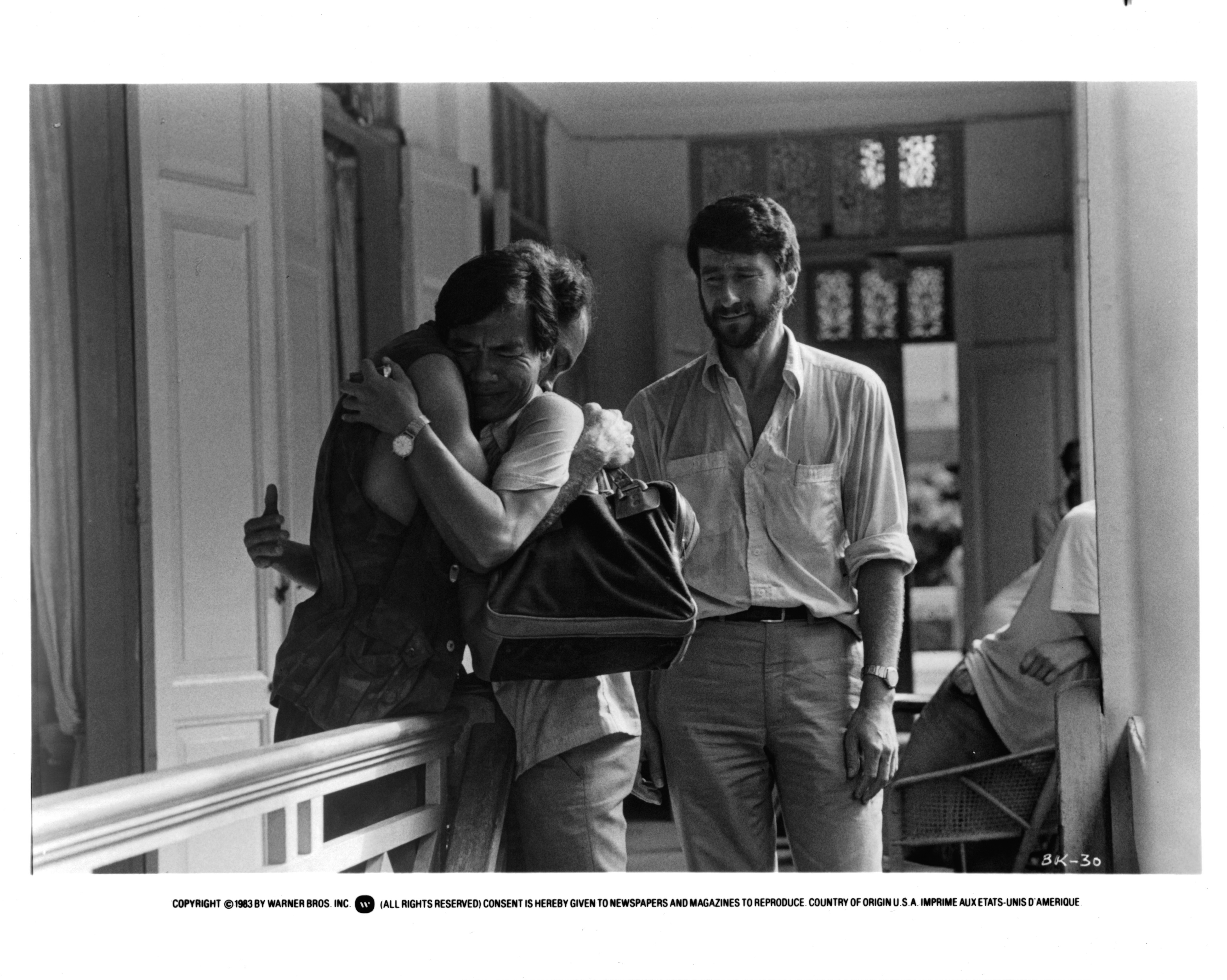Still of John Malkovich, Sam Waterston and Haing S. Ngor in The Killing Fields (1984)