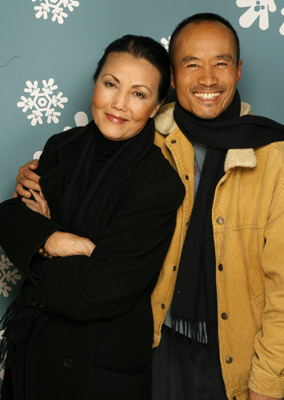 Kieu Chinh and Long Nguyen at event of Journey from the Fall (2006)