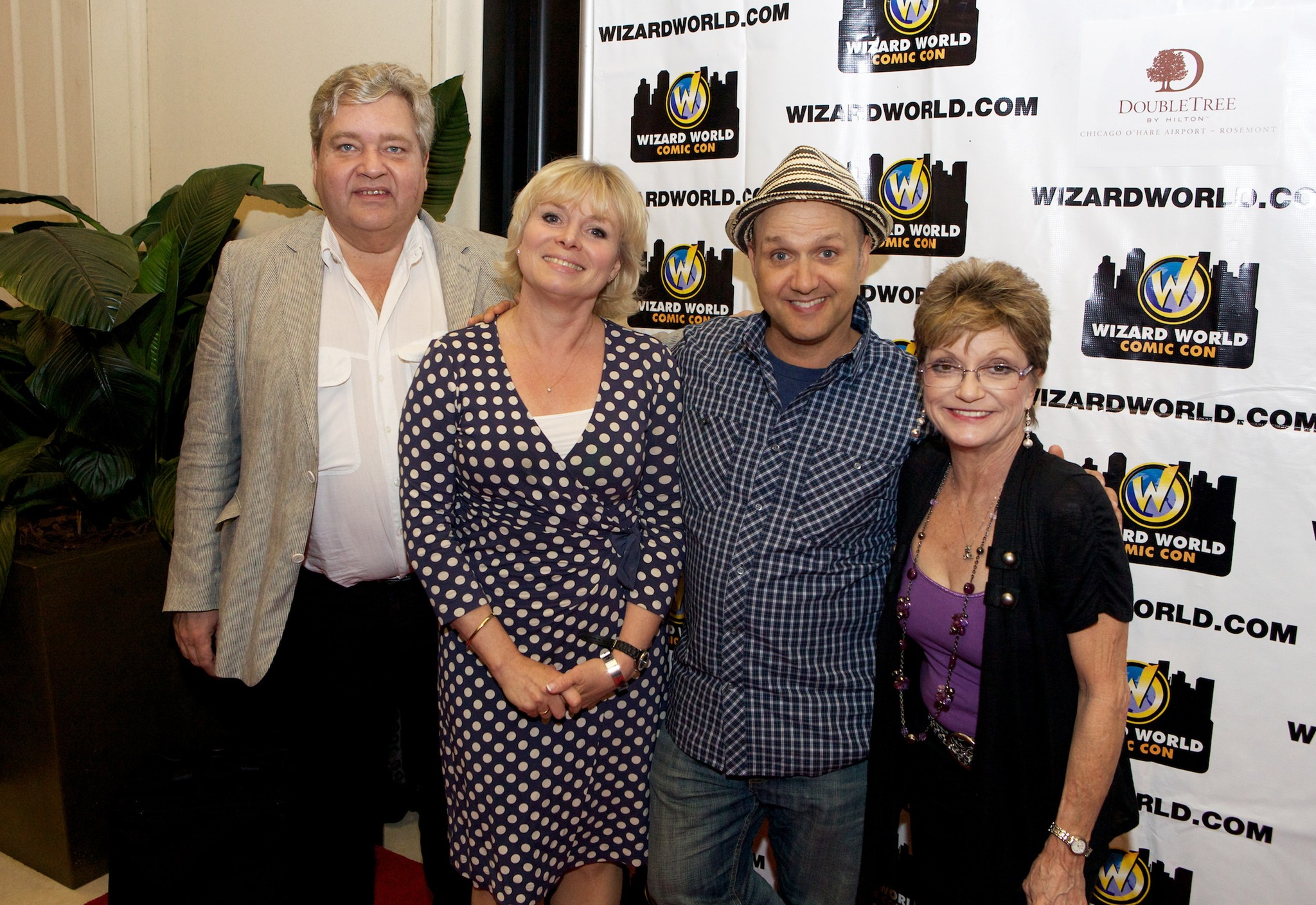 Paris Themmen, Michael Bollner, Julie Dawn Cole and Denise Nickerson