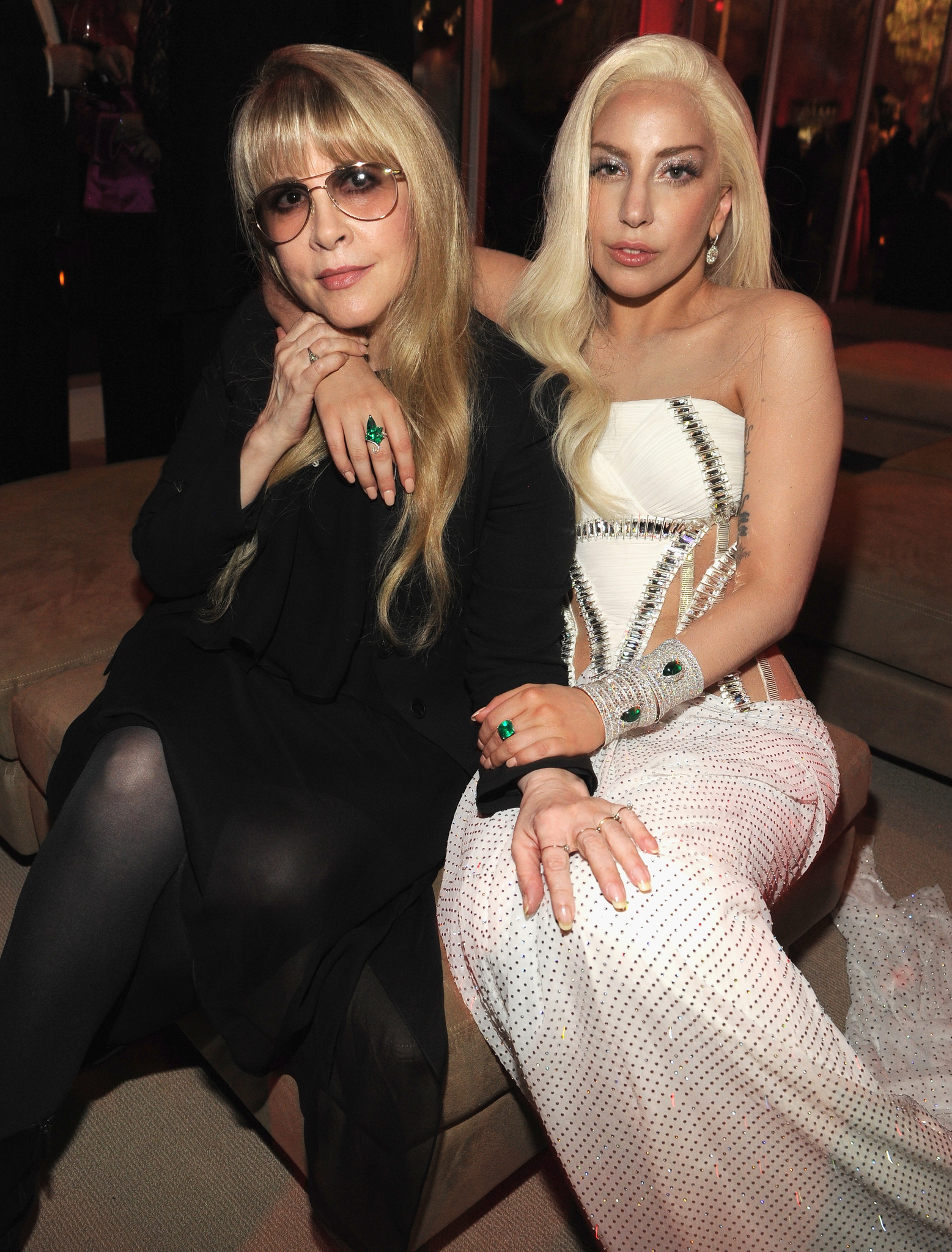 Stevie Nicks and Lady Gaga