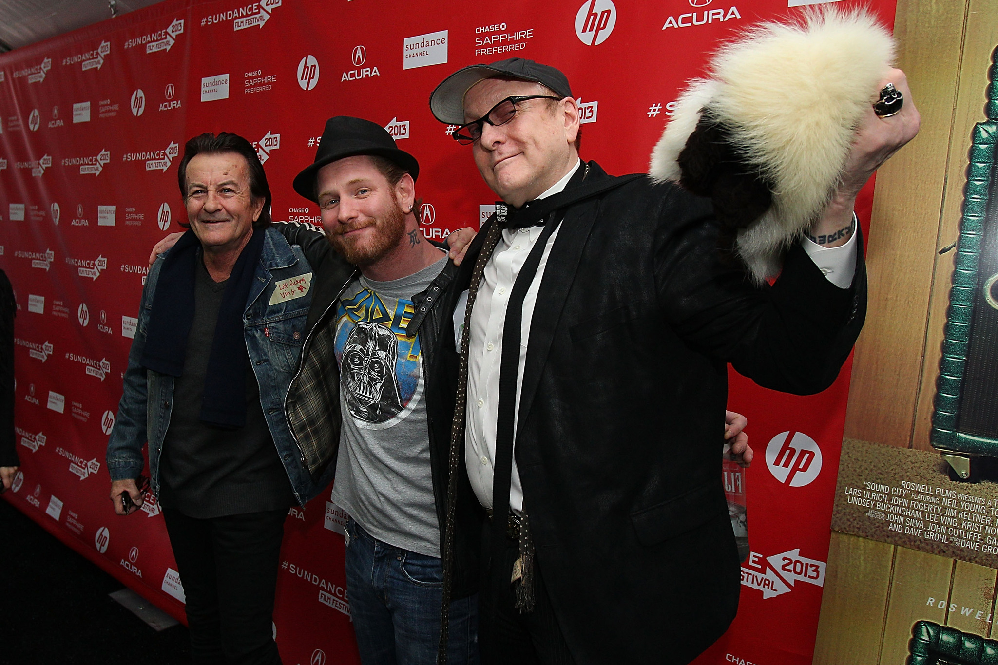 Rick Nielsen, Corey Taylor and Lee Ving at event of Sound City (2013)