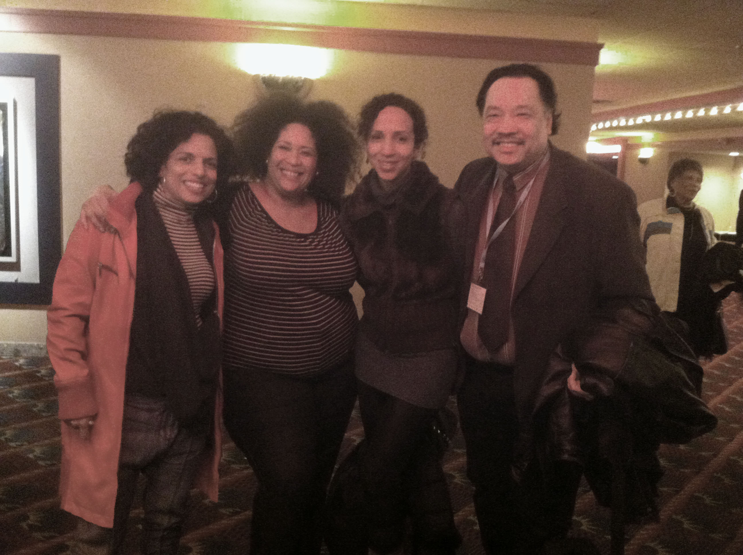 Three Lovely Talented Ladies - Sharon, Kim and Catherine at Reel World Film Festival