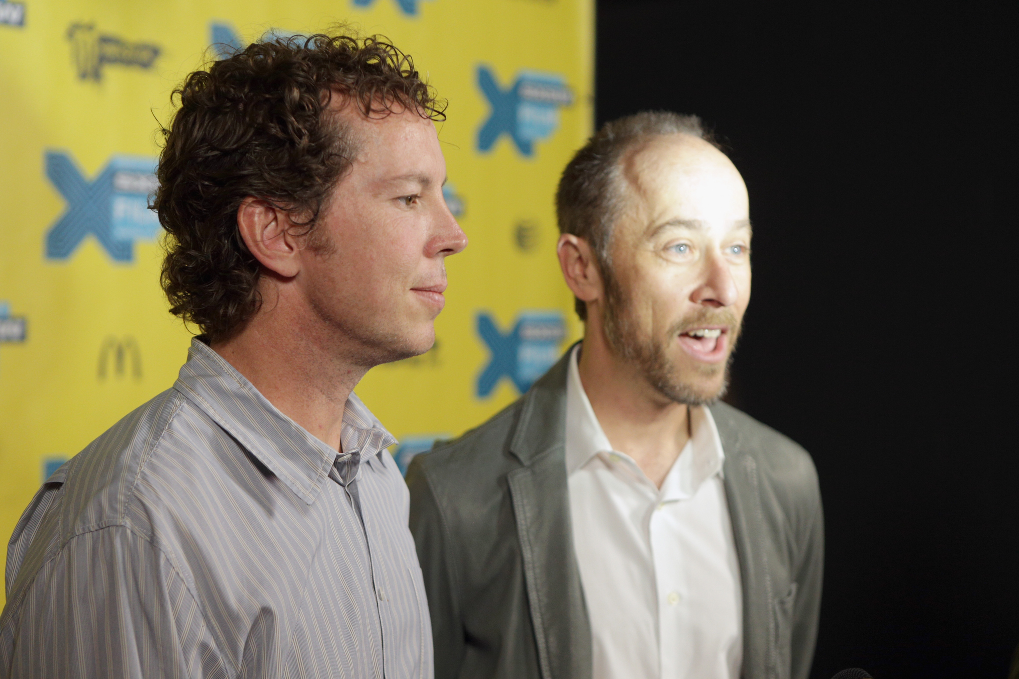 Matt Nix and Ben Wexler at event of The Comedians (2015)
