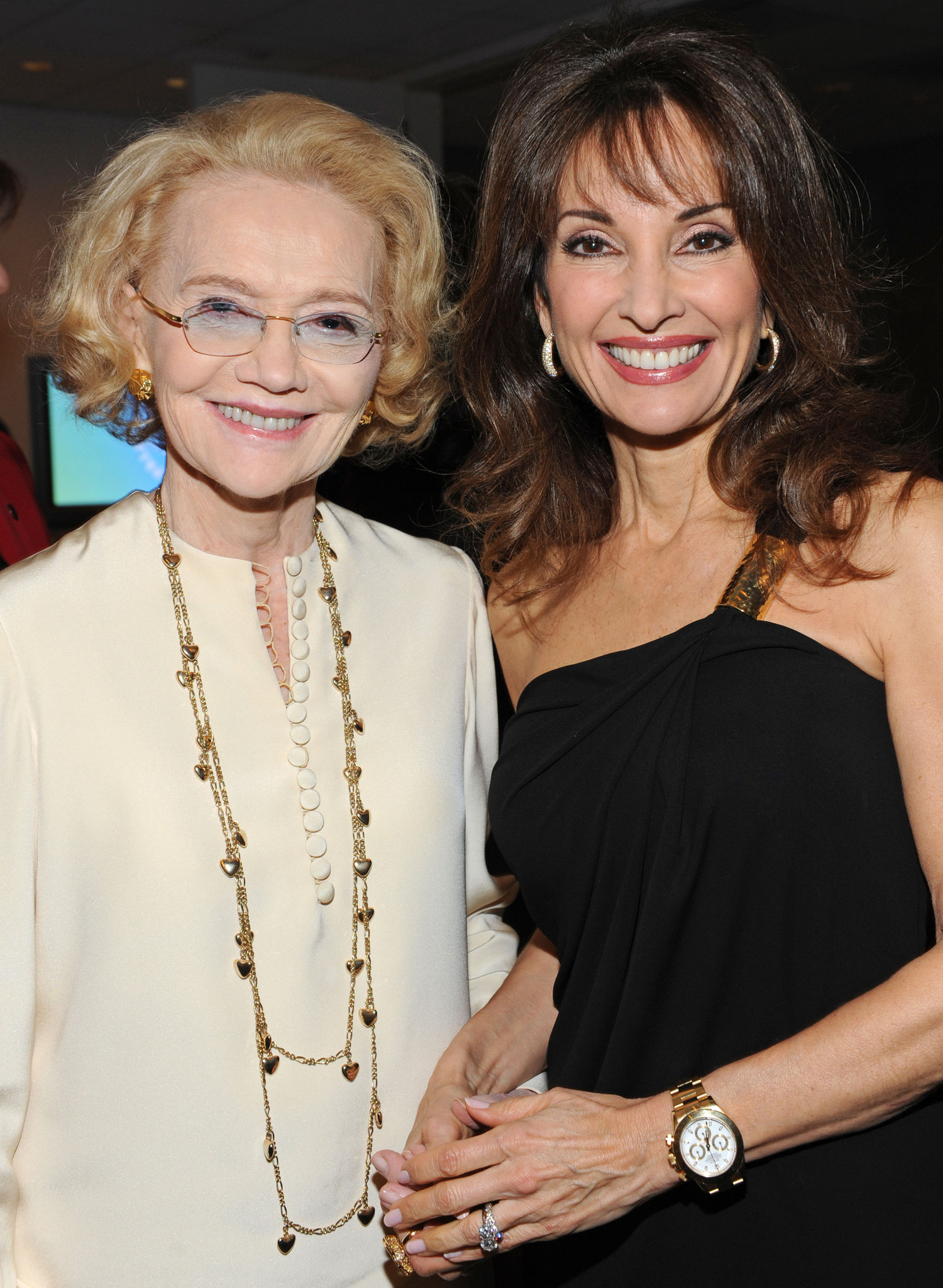 Susan Lucci and Agnes Nixon at event of All My Children (1970)