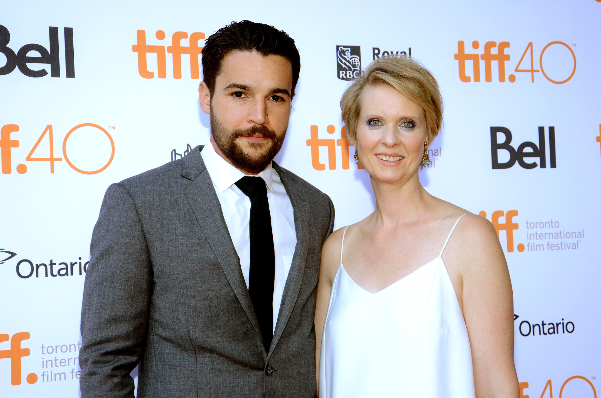 Cynthia Nixon and Christopher Abbott at event of James White (2015)