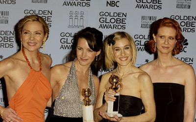 Kim Cattrall, Sarah Jessica Parker, Kristin Davis and Cynthia Nixon