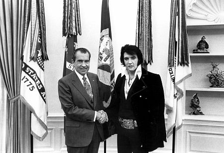 Elvis Presley, Richard Nixon, December 21, 1970, **I.V.