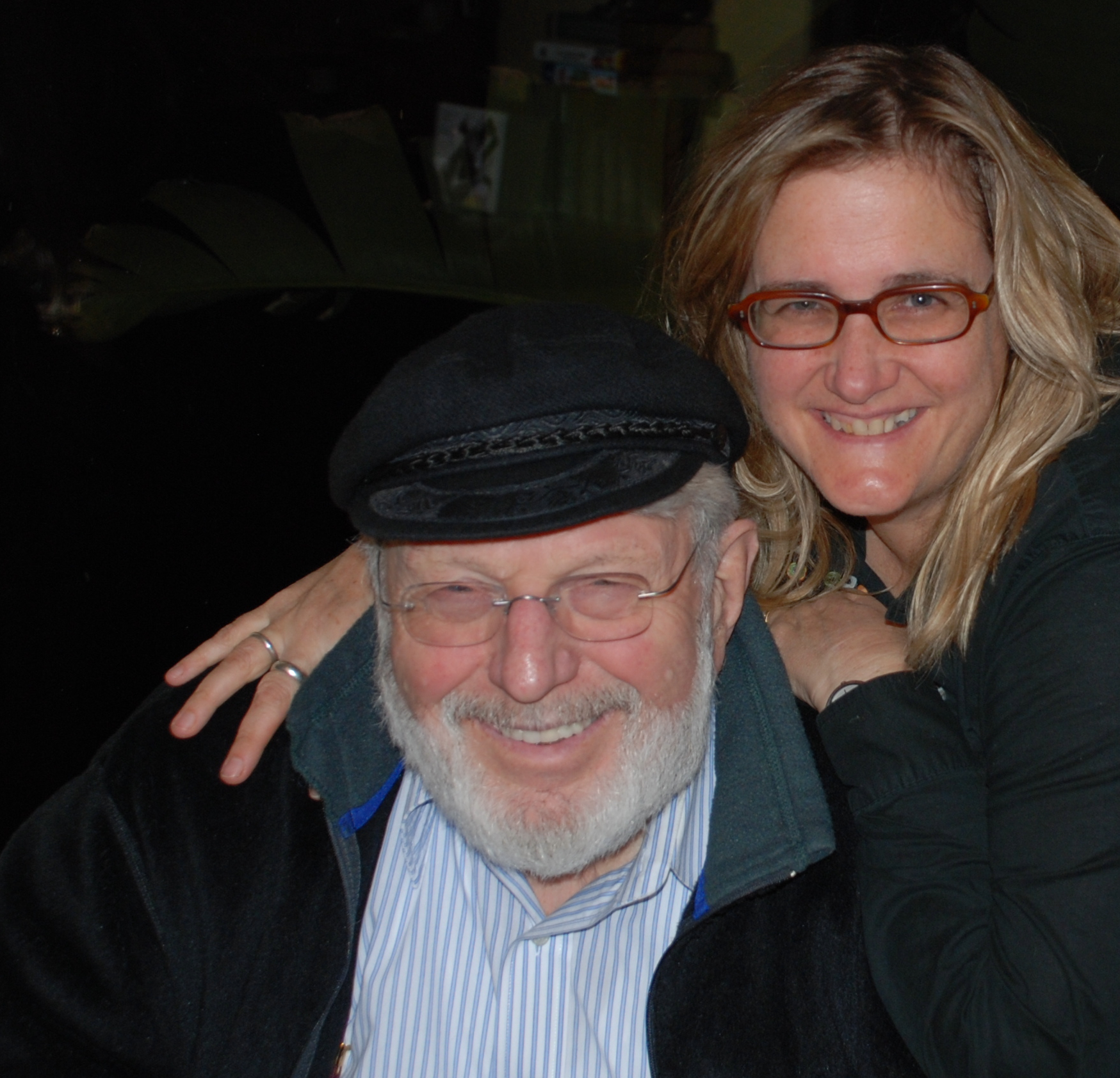 writer/director/producer Michele and Theodore Bikel