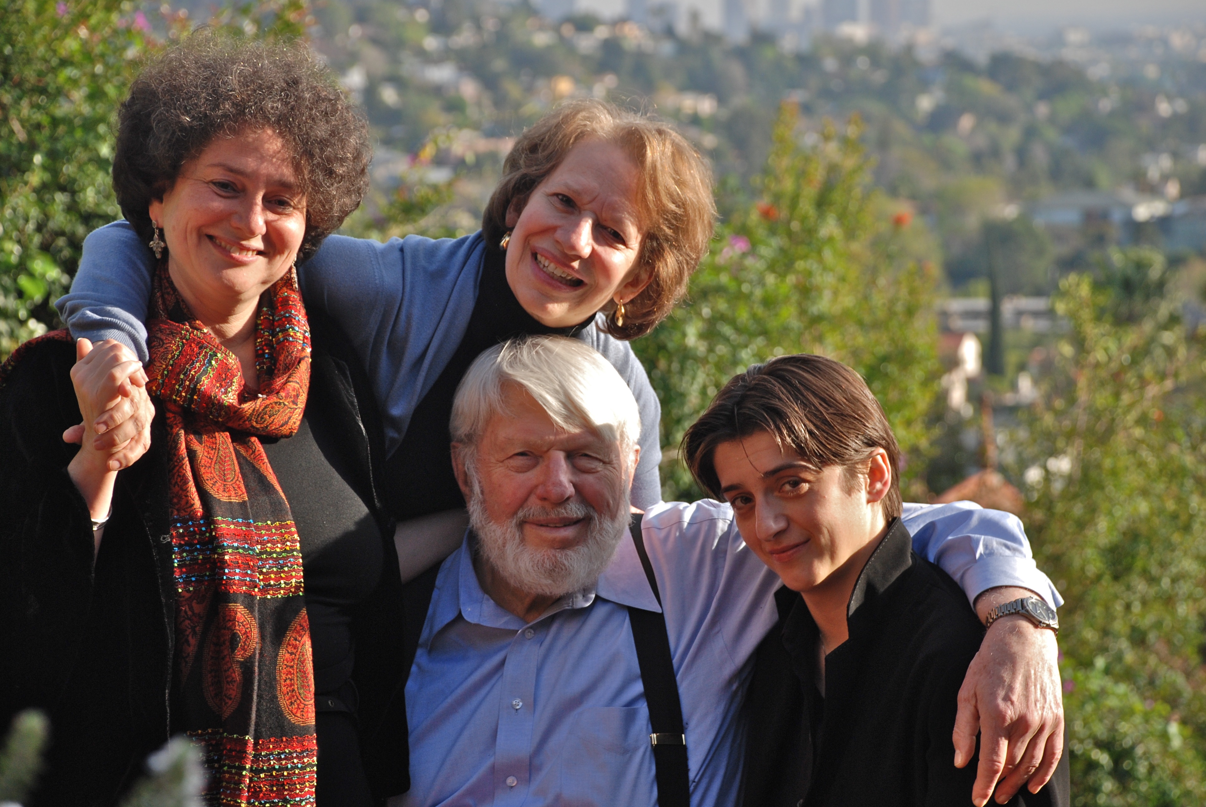 Cast of documentary, Journey 4 Artists: Theodore Bikel, Tamara Brooks, Shura Lipovsky, Merima Kljuco