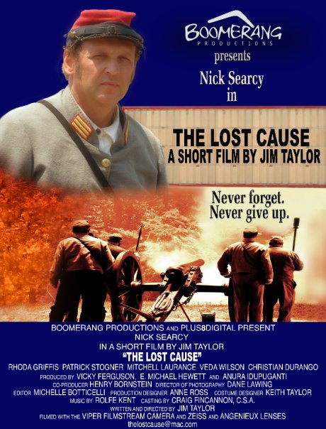 THE LOST CAUSE: Patt Noday: official movie poster for Jim Taylor's 