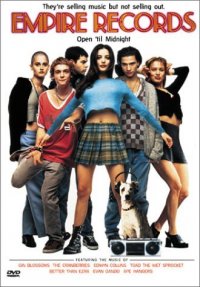 EMPIRE RECORDS: Patt Noday: movie poster for the rawkus cult-classic 
