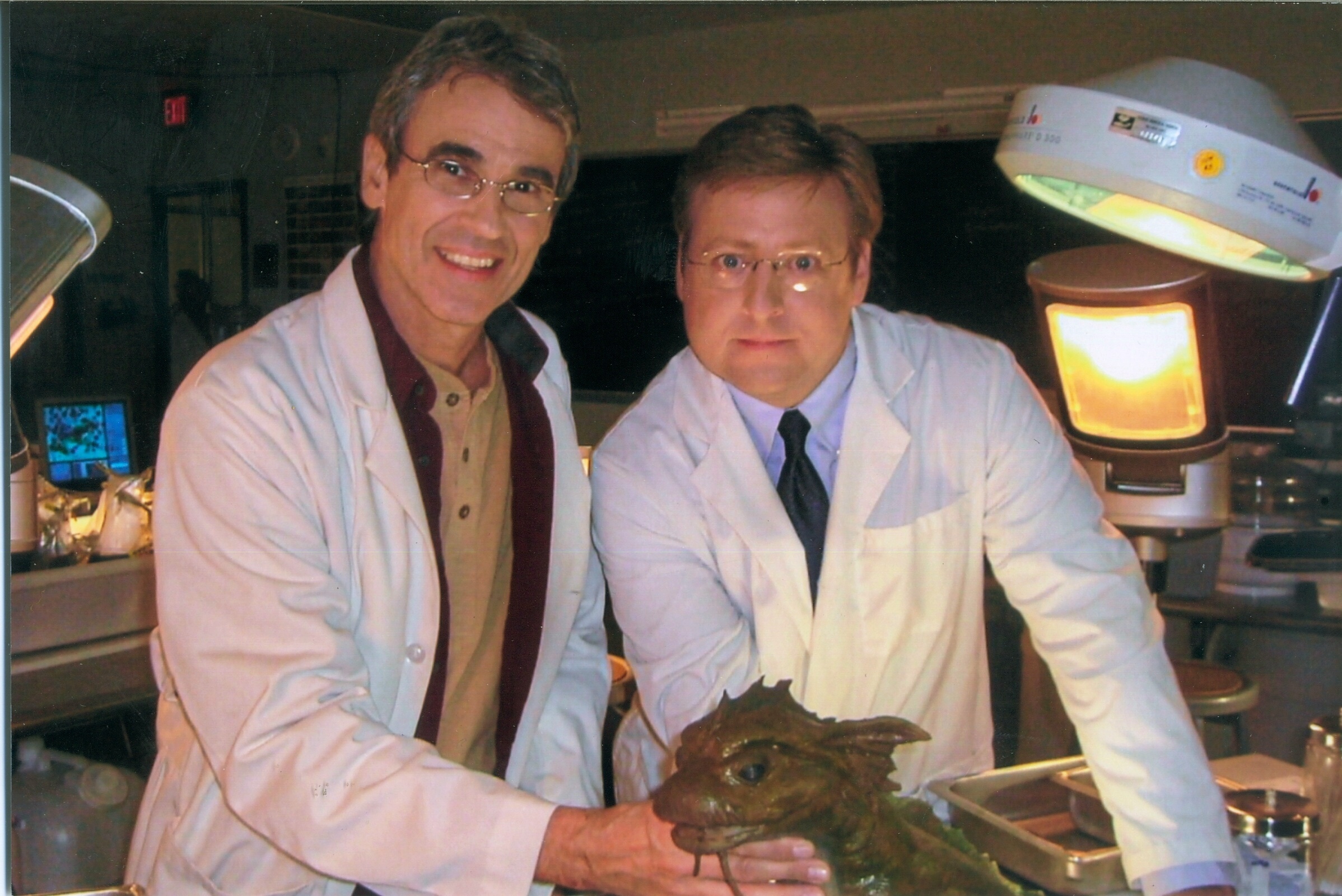 SURFACE: Patt Noday: (at right) as Dr. Hammacker on the NBC Network sci-fi series, 