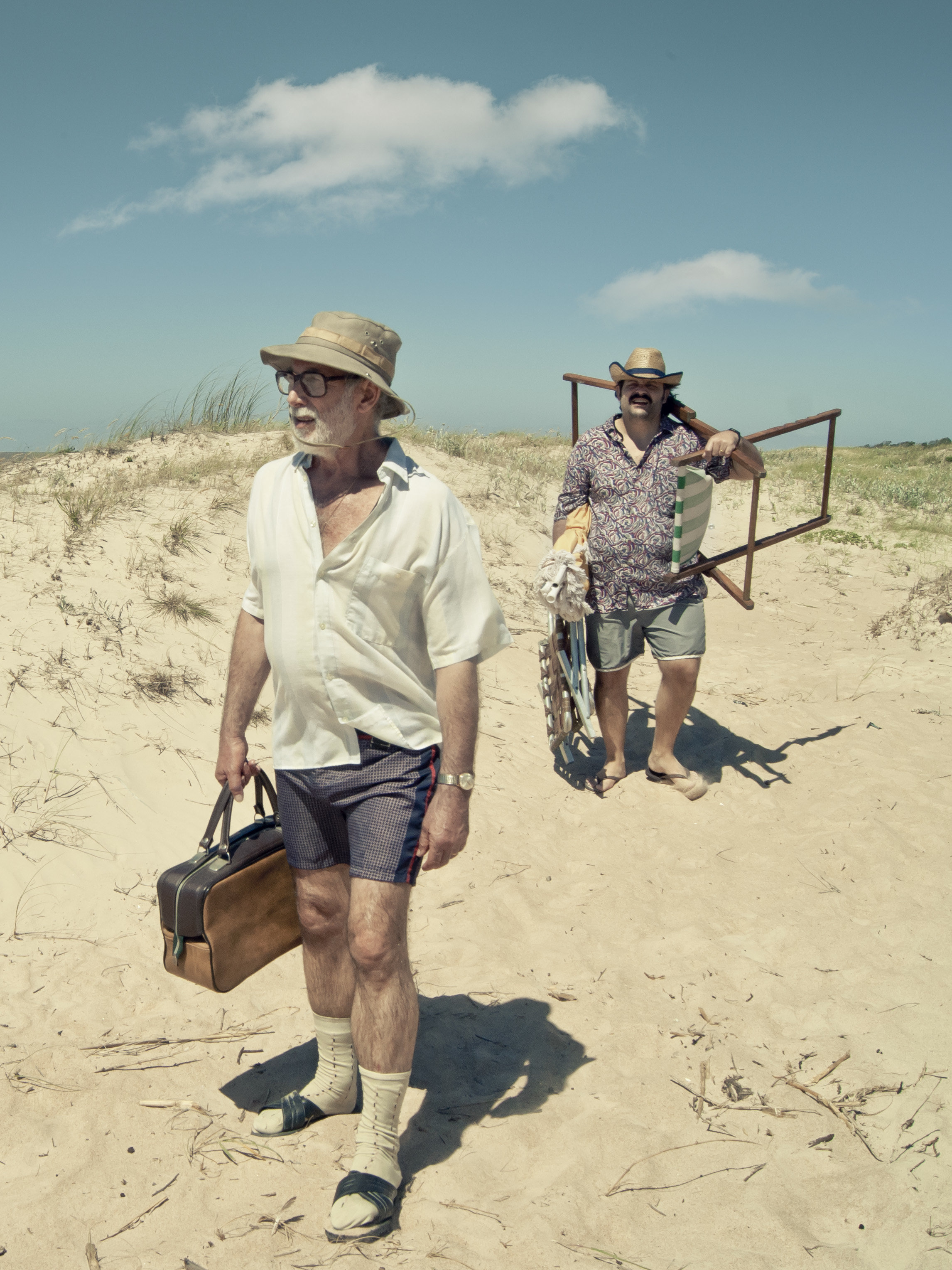 Still of Héctor Noguera and Néstor Guzzini in Mr. Kaplan (2014)