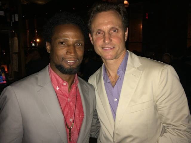 With Tony Goldwyn At ABC Upfronts NYC.